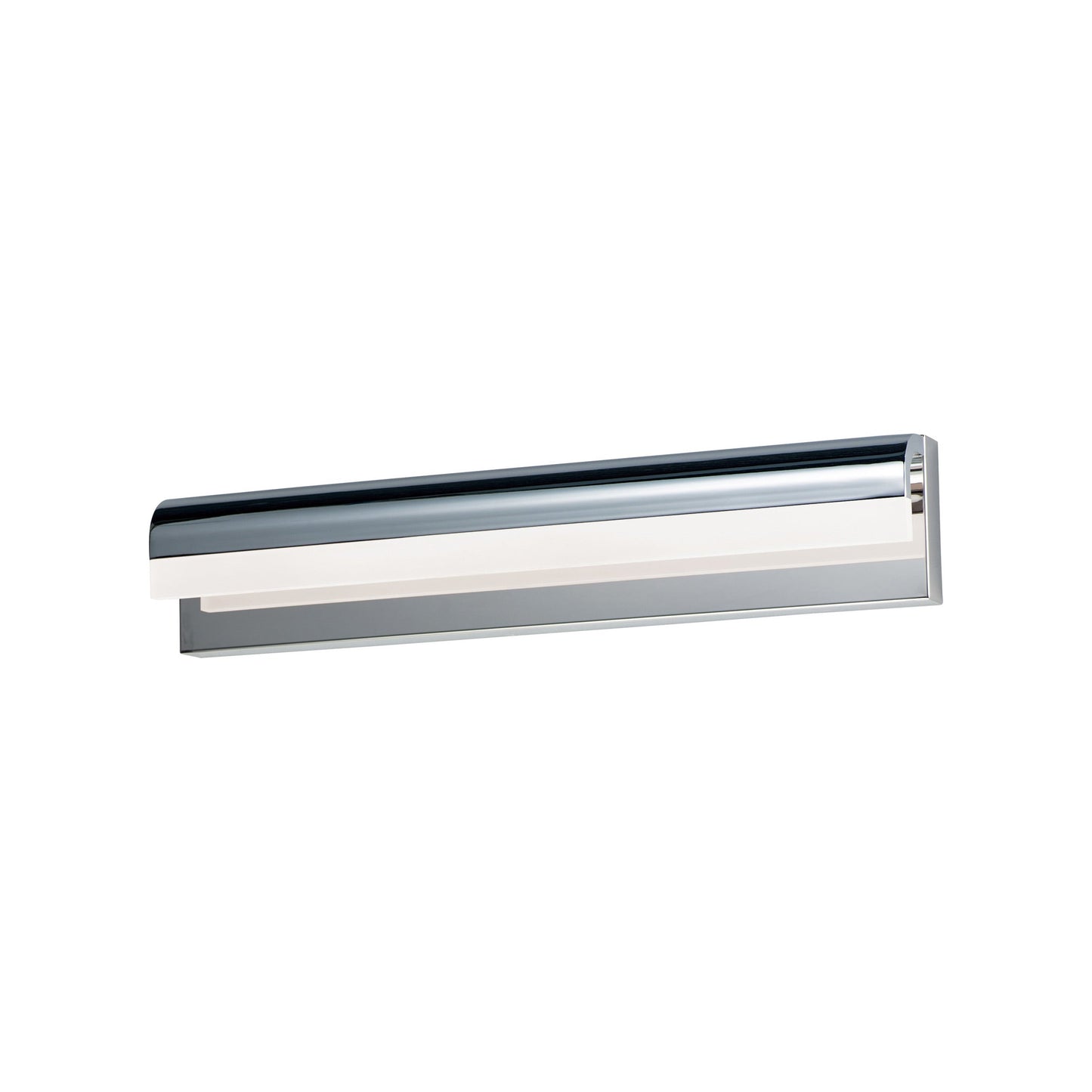 Waterfall LED Bath Vanity Light in Polished Chrome (24-Inch).