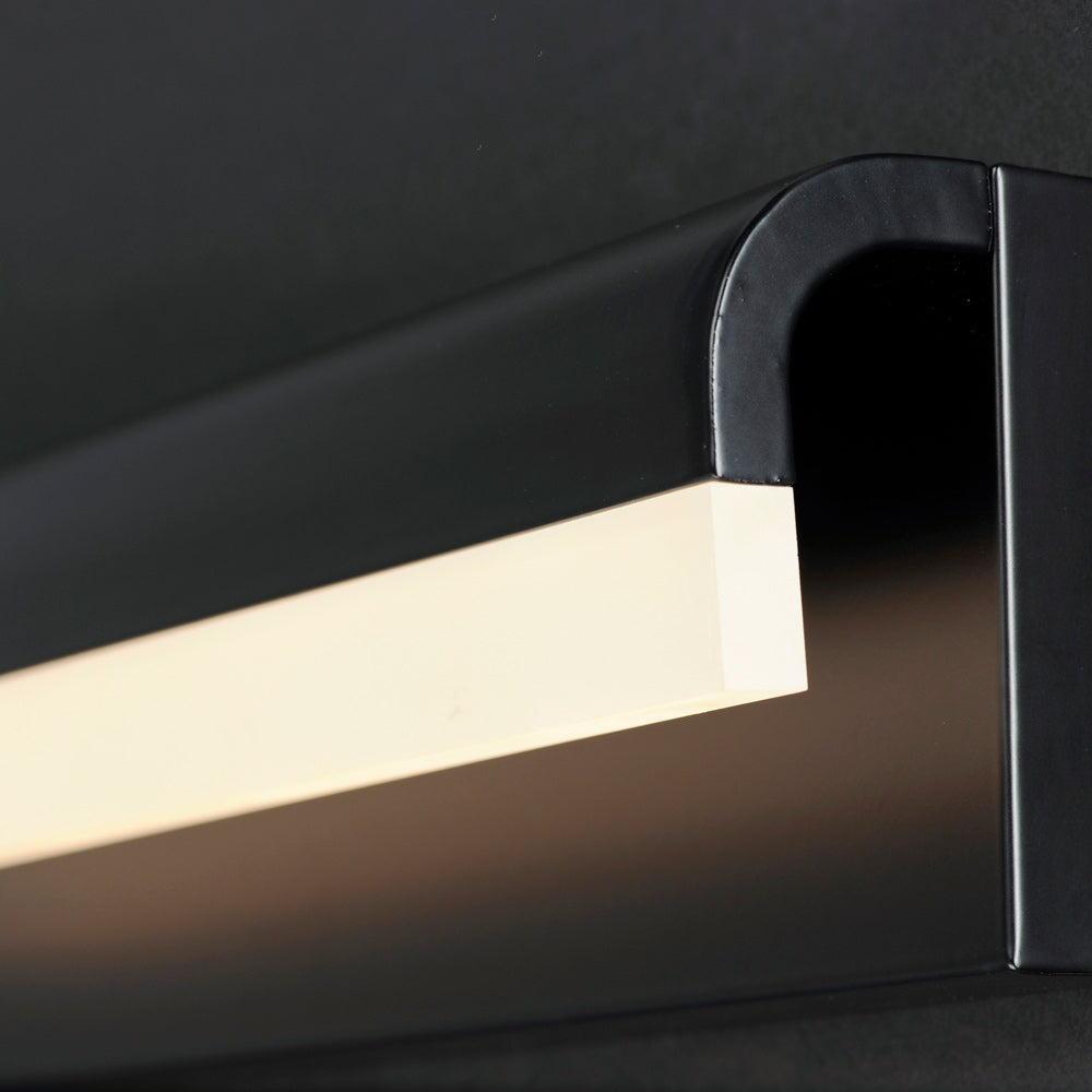 Waterfall LED Bath Vanity Light in Detail.