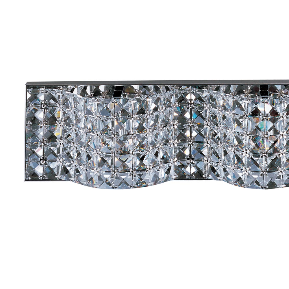 Wave Bath Vanity Light in Detail.