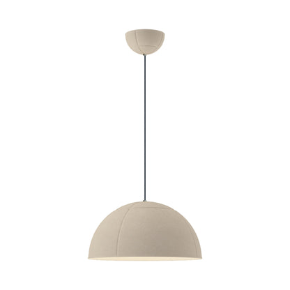 Wimbledon LED Pendant Light in Light Cream.