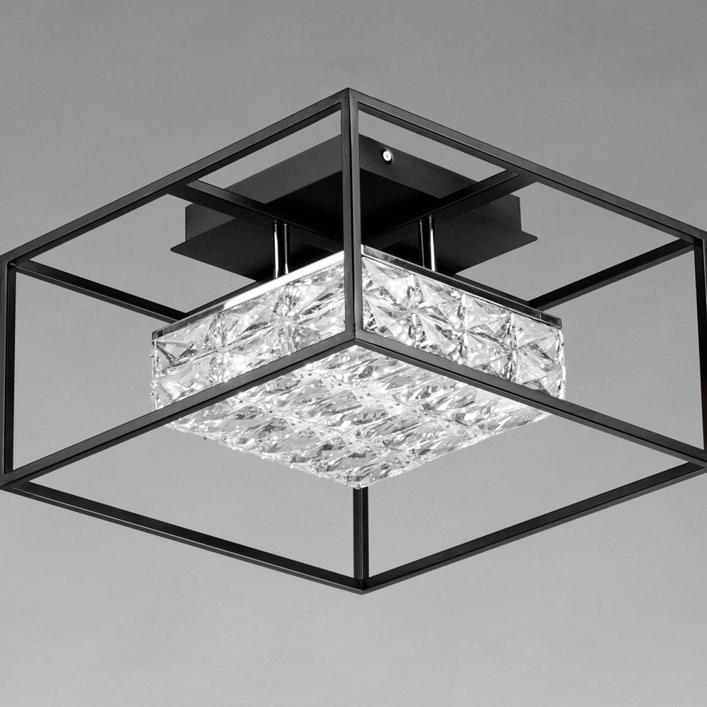 Zephyr LED Flush Mount Ceiling Light in Detail.