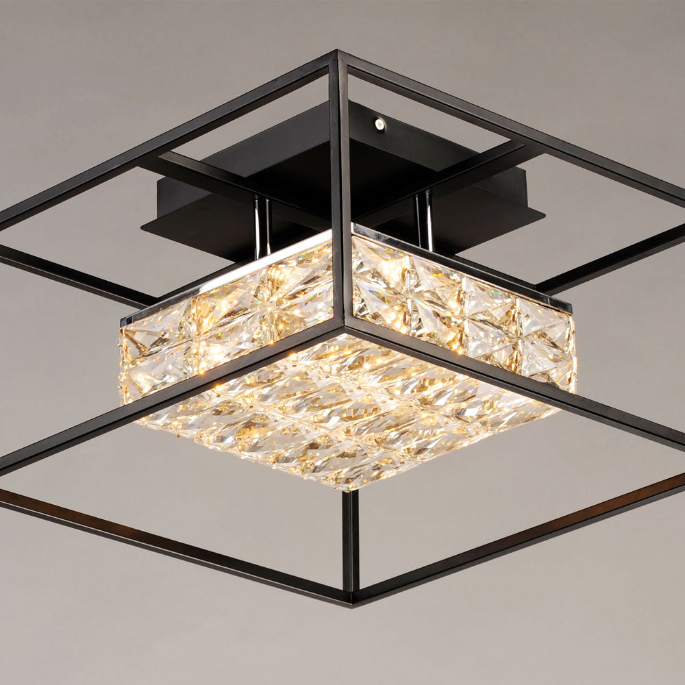 Zephyr LED Flush Mount Ceiling Light in Detail.