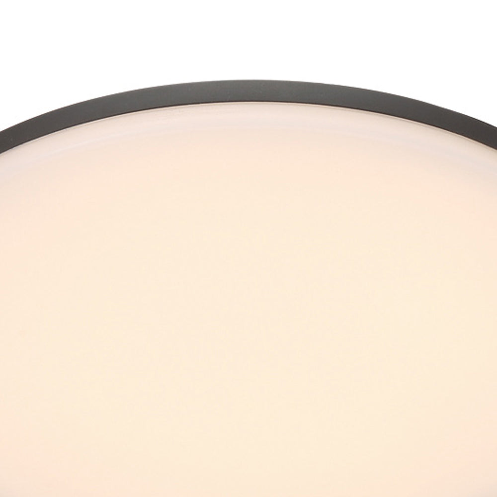 Above Outdoor LED Round Wall Light in Detail.