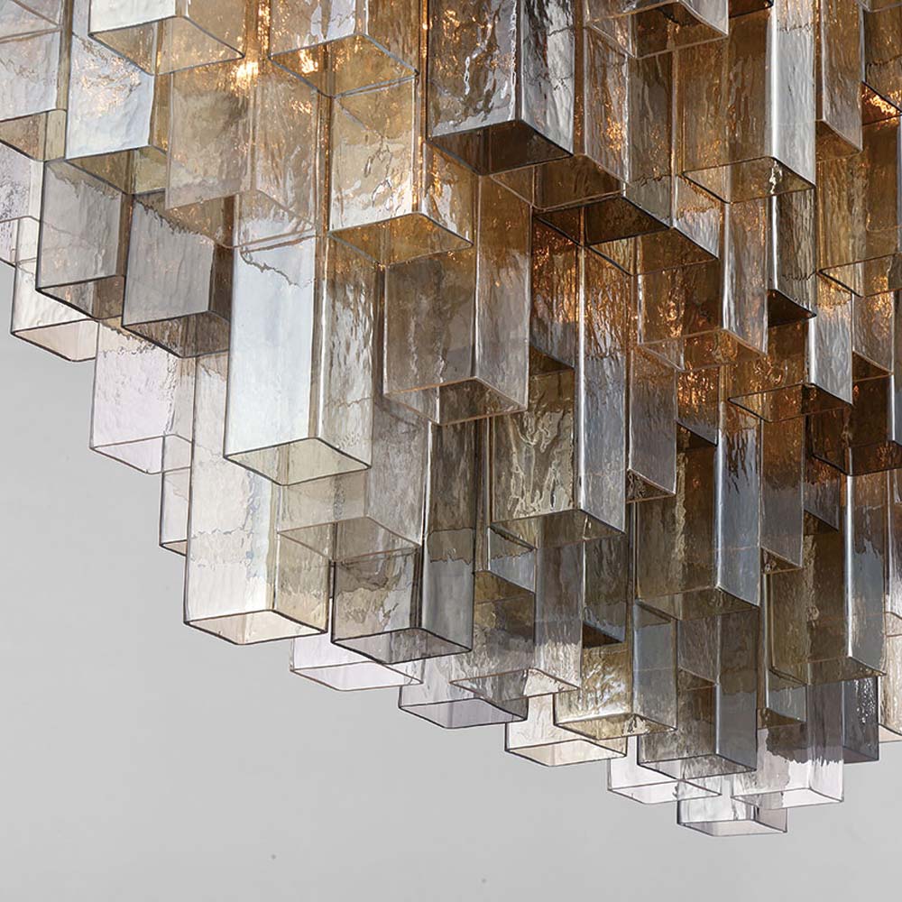 Altesa Flush Mount Ceiling Light in Detail.