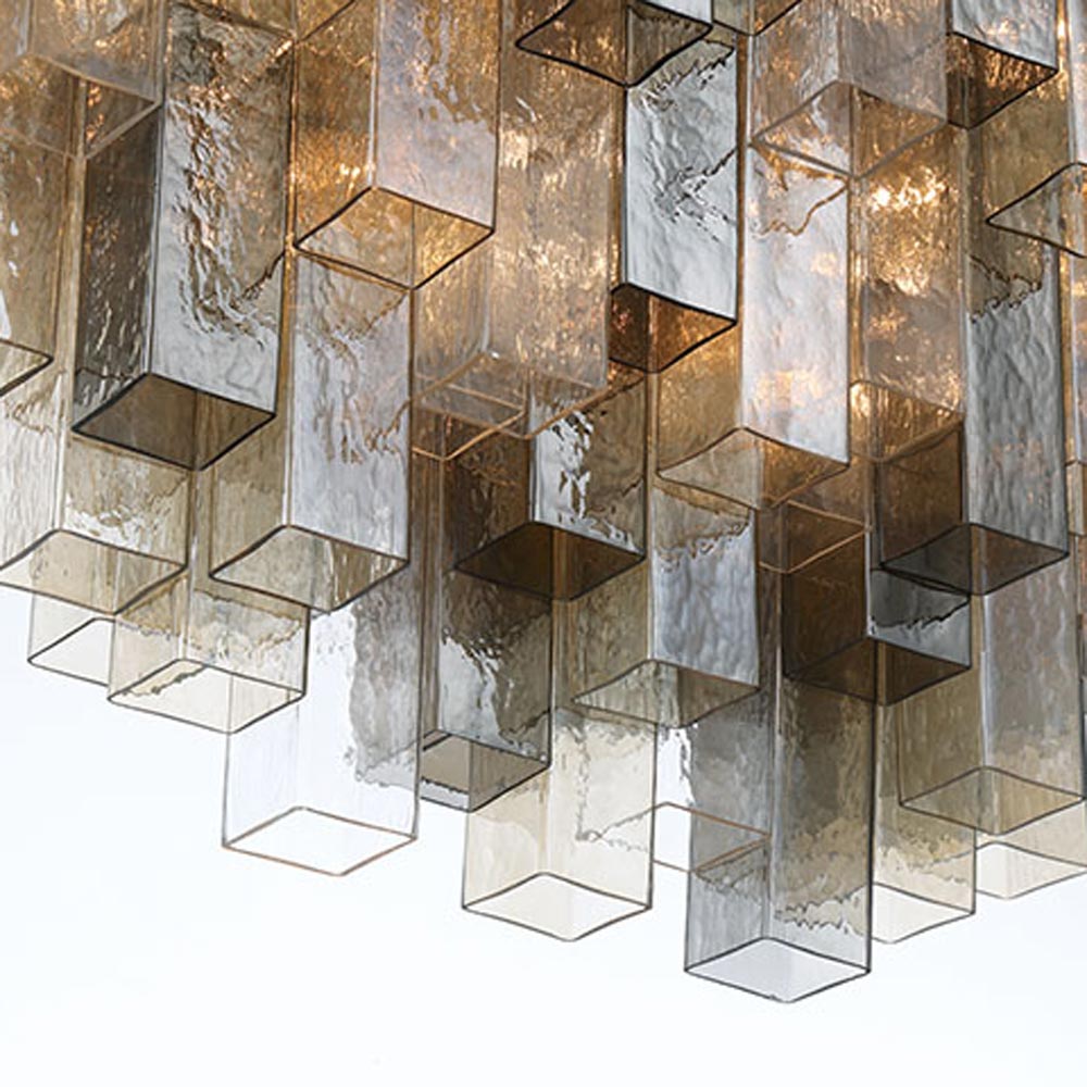 Altesa Flush Mount Ceiling Light in Detail.