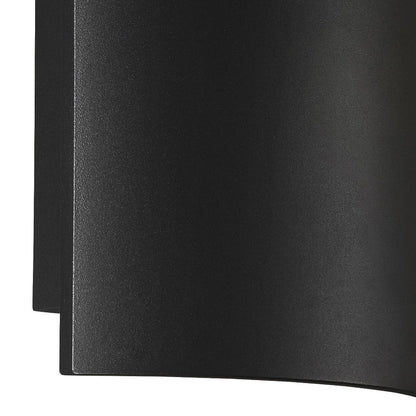 Architectural Outdoor LED Tall Wall Light in Detail.