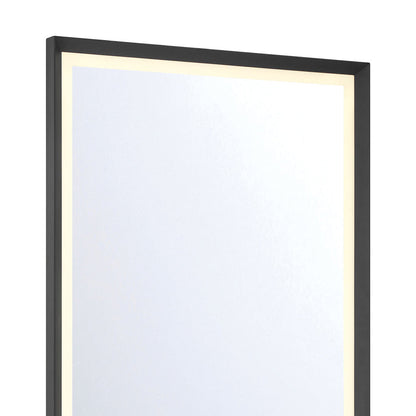 Artell Rectangle LED Wall Mirror in Detail.