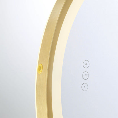Artell Round LED Wall Light in Detail.