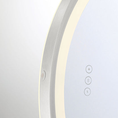 Artell Round LED Wall Light in Detail.