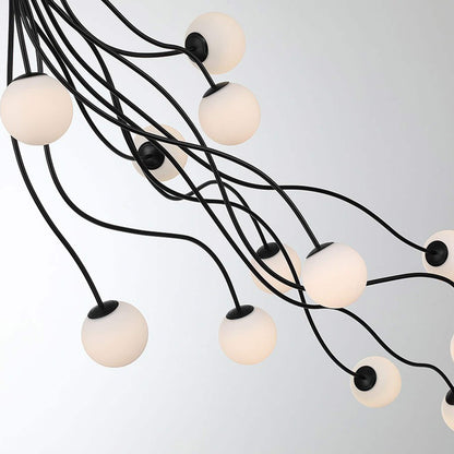 Athena LED Flush Mount Ceiling Light in Detail.