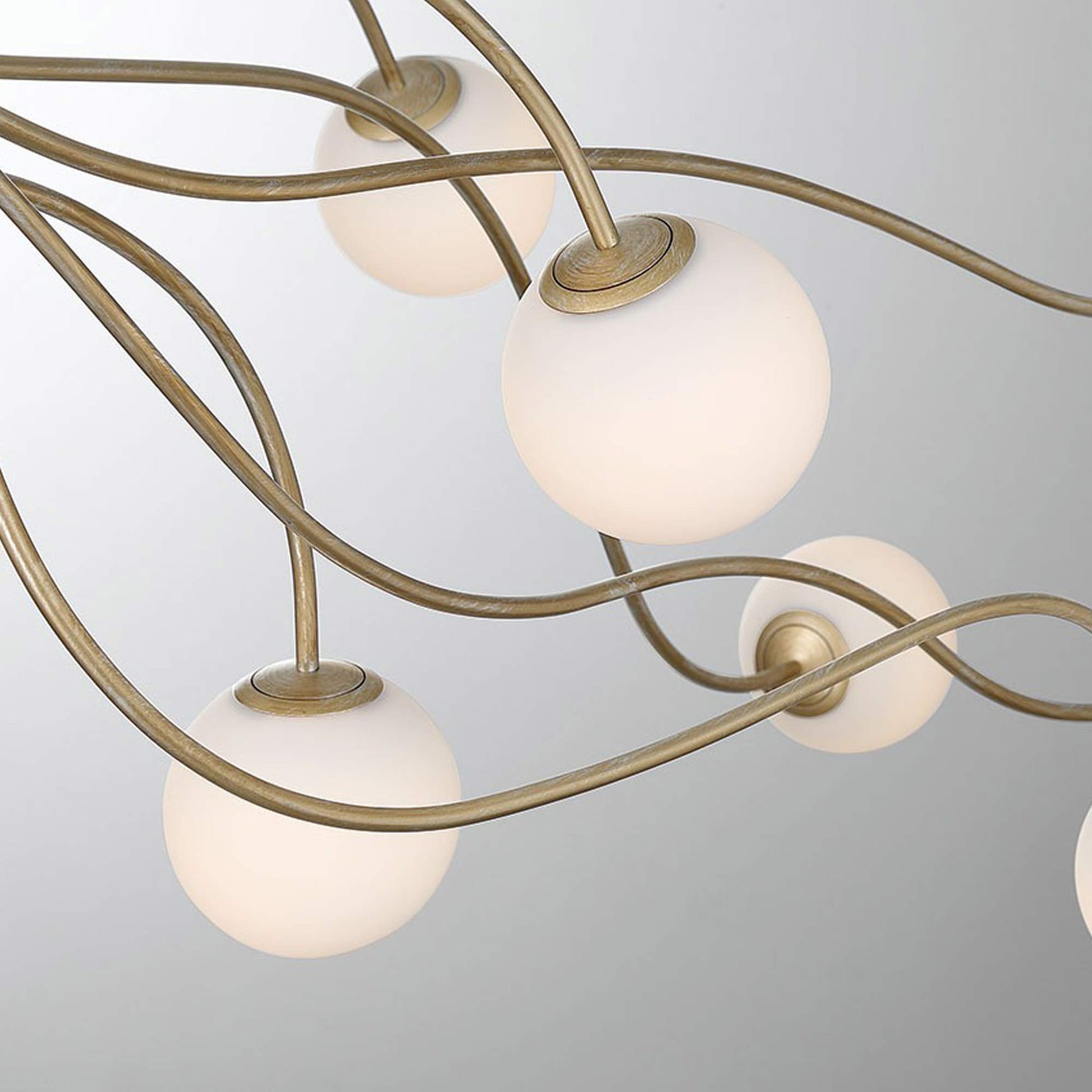 Athena LED Flush Mount Ceiling Light in Detail.