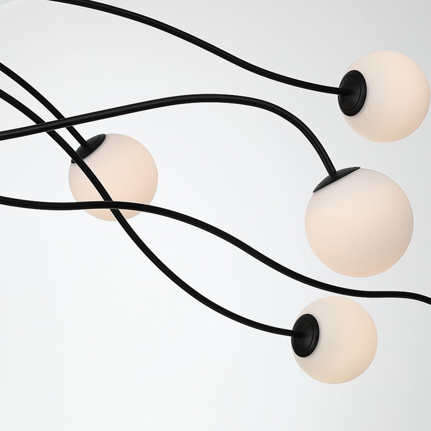 Athena LED Flush Mount Ceiling Light in Detail.