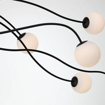 Athena LED Flush Mount Ceiling Light in Detail.