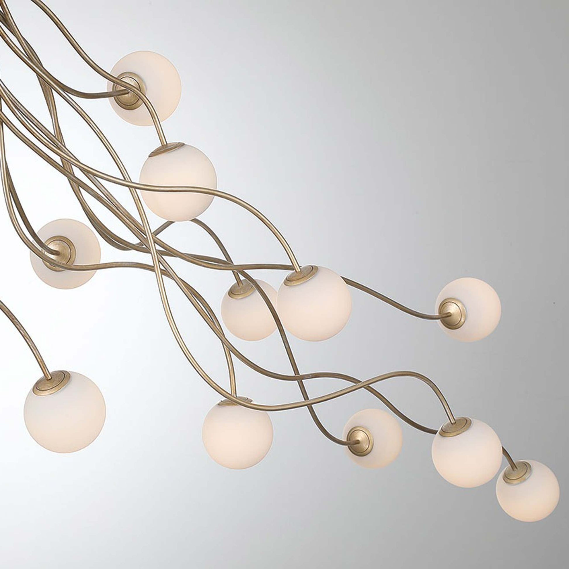 Athena LED Flush Mount Ceiling Light in Detail.