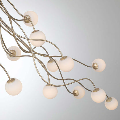 Athena LED Flush Mount Ceiling Light in Detail.