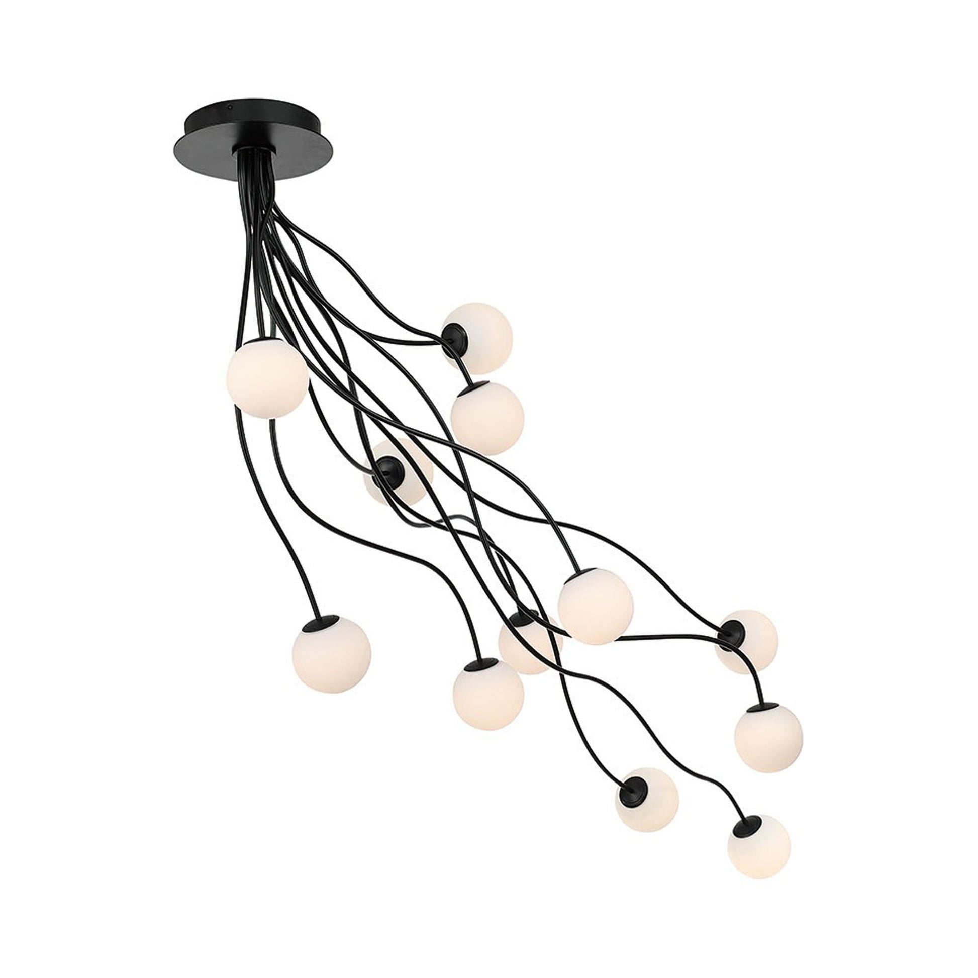 Athena LED Flush Mount Ceiling Light in Detail.