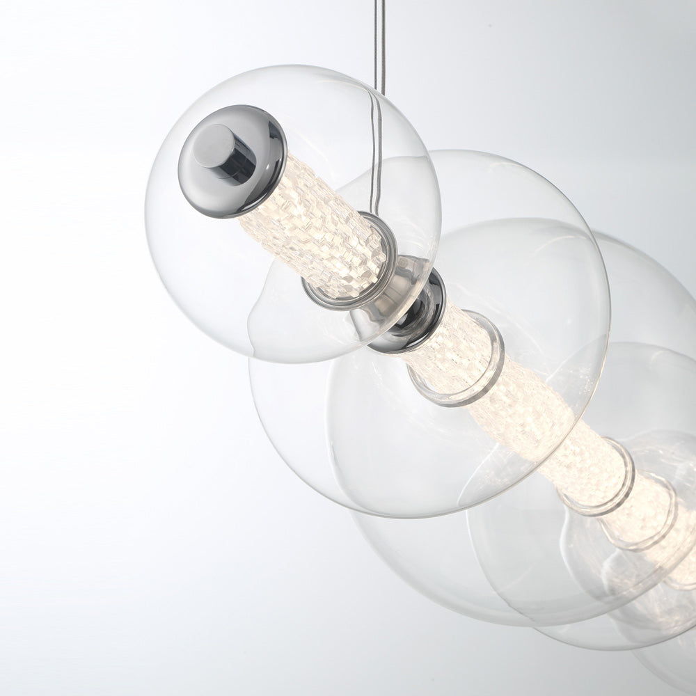 Atomo LED Chandelier in Detail.