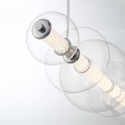Atomo LED Chandelier in Detail.
