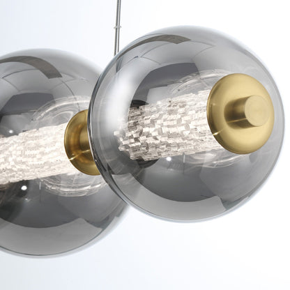 Atomo LED Chandelier in Detail.