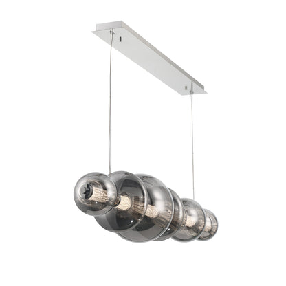 Atomo LED Chandelier in Detail.