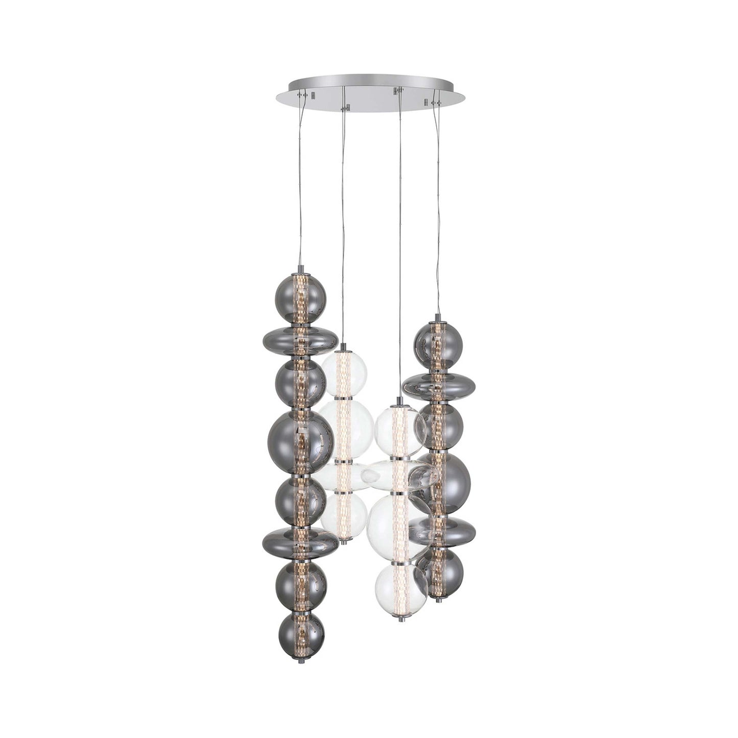 Atomo LED Multi Light Chandelier.