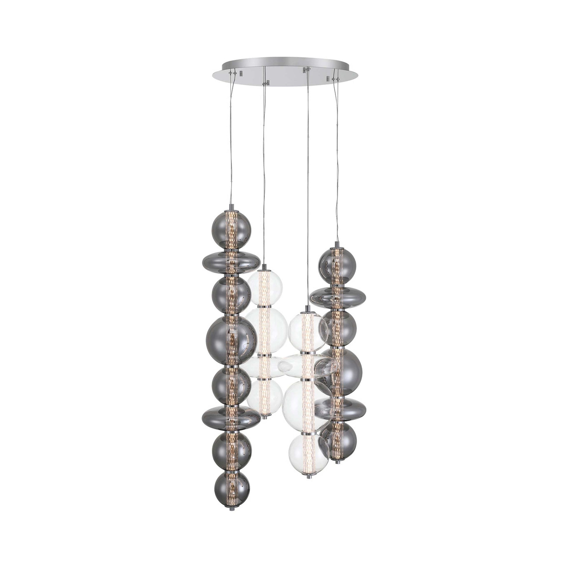 Atomo LED Multi Light Chandelier.
