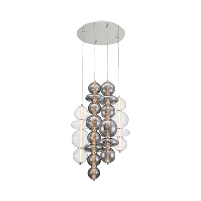 Atomo LED Multi Light Chandelier in Detail.