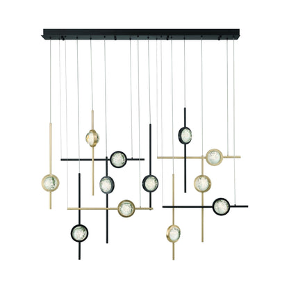 Barletta LED Linear Chandelier in Detail.