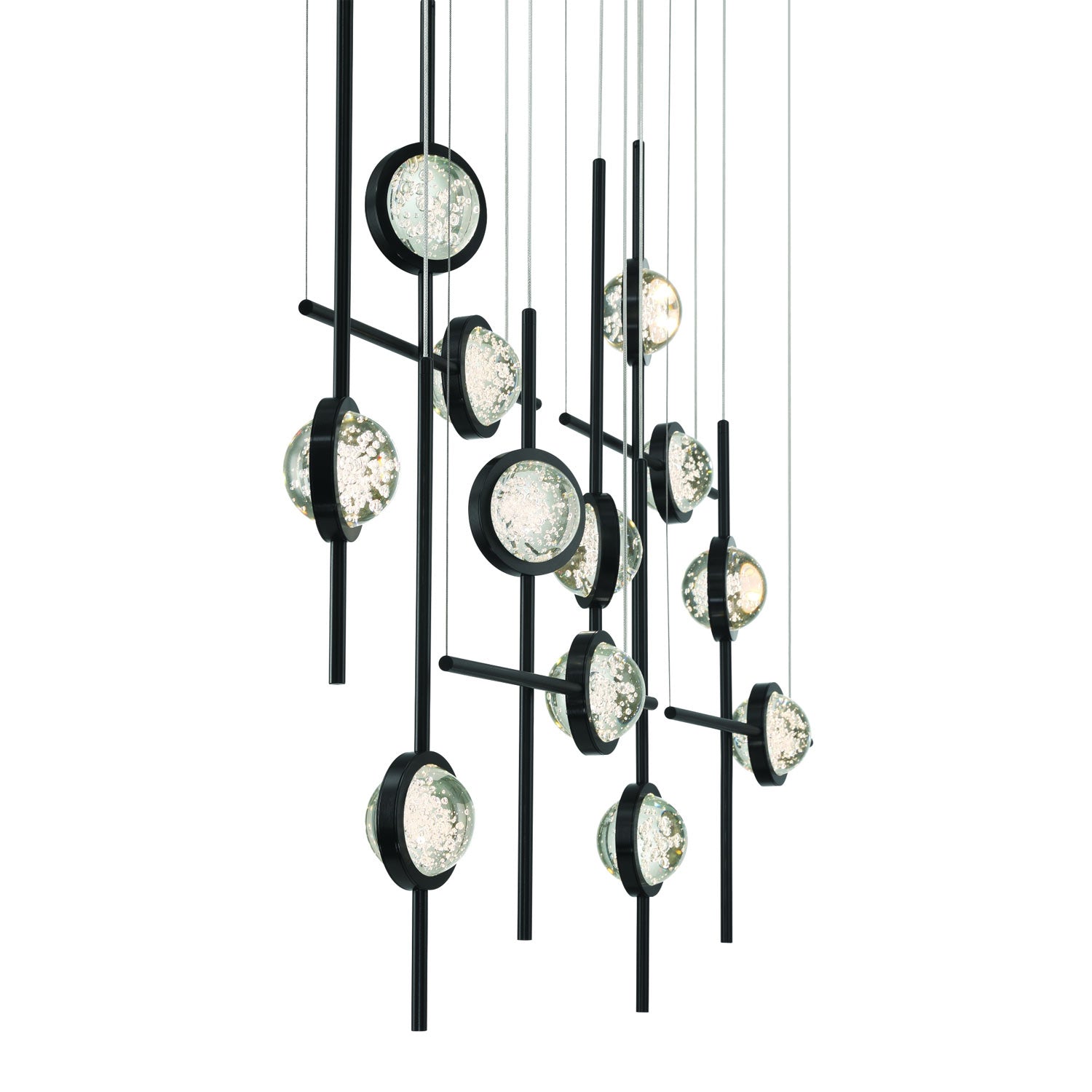 Barletta LED Linear Chandelier in Detail.