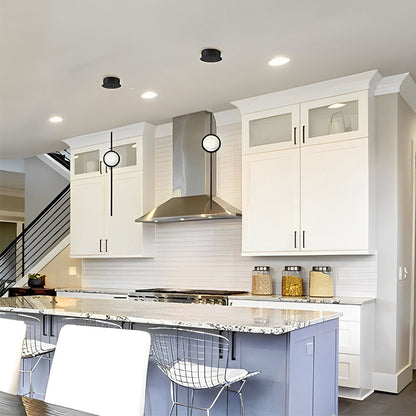 Barletta LED Pendant Light in kitchen.