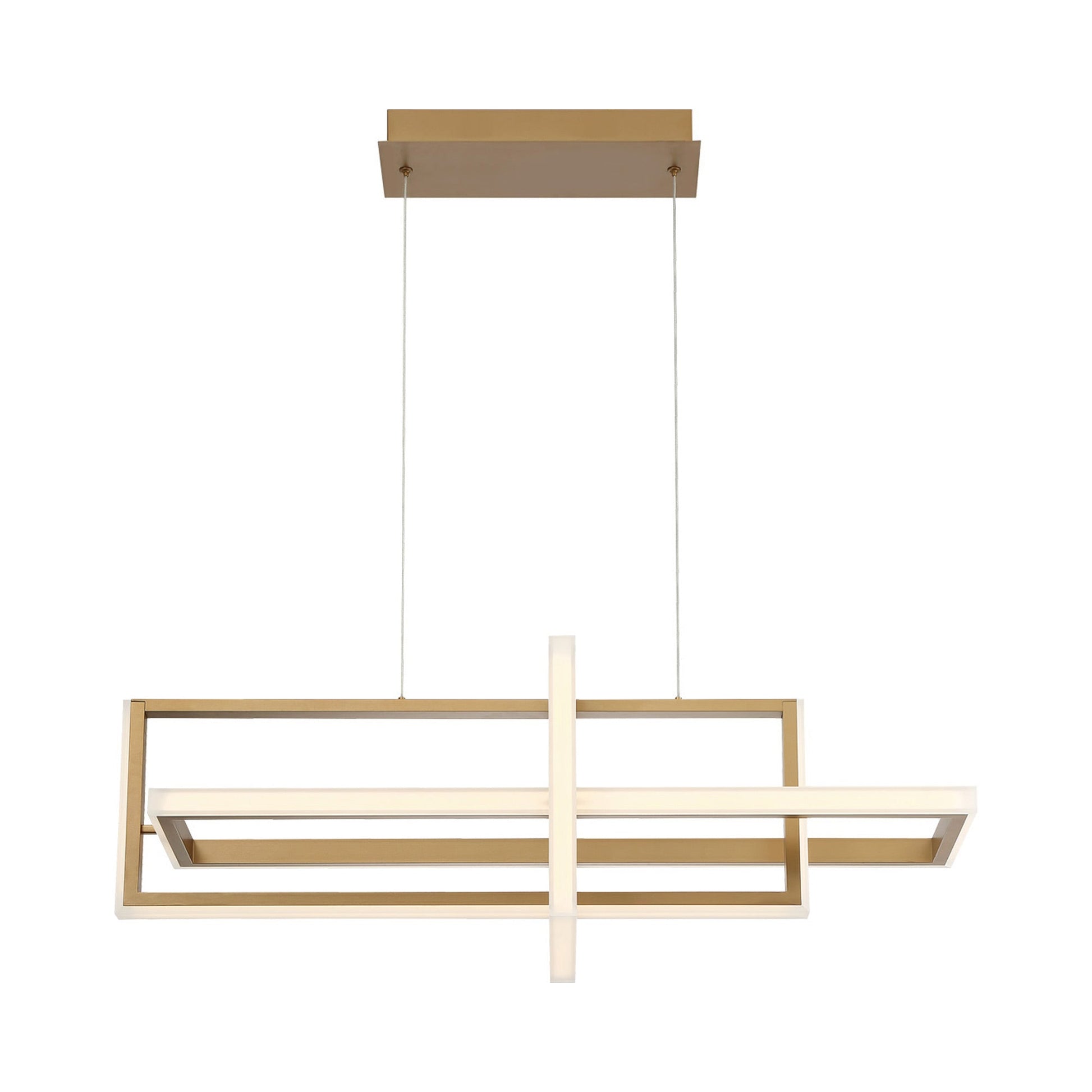 Bordo LED Linear Chandelier in Detail.
