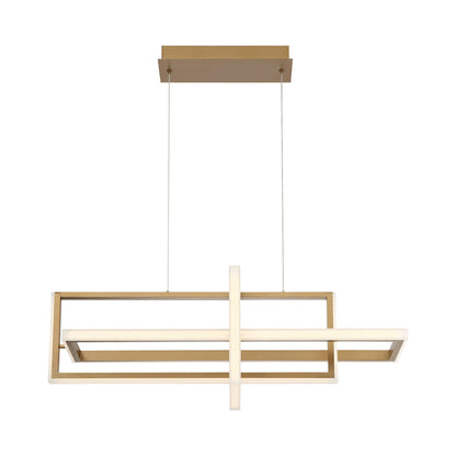 Bordo LED Linear Chandelier in Detail.