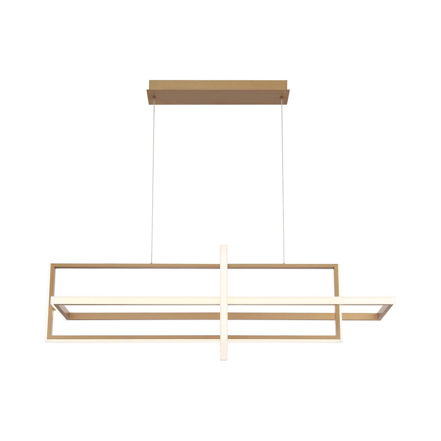 Bordo LED Linear Chandelier in Detail.
