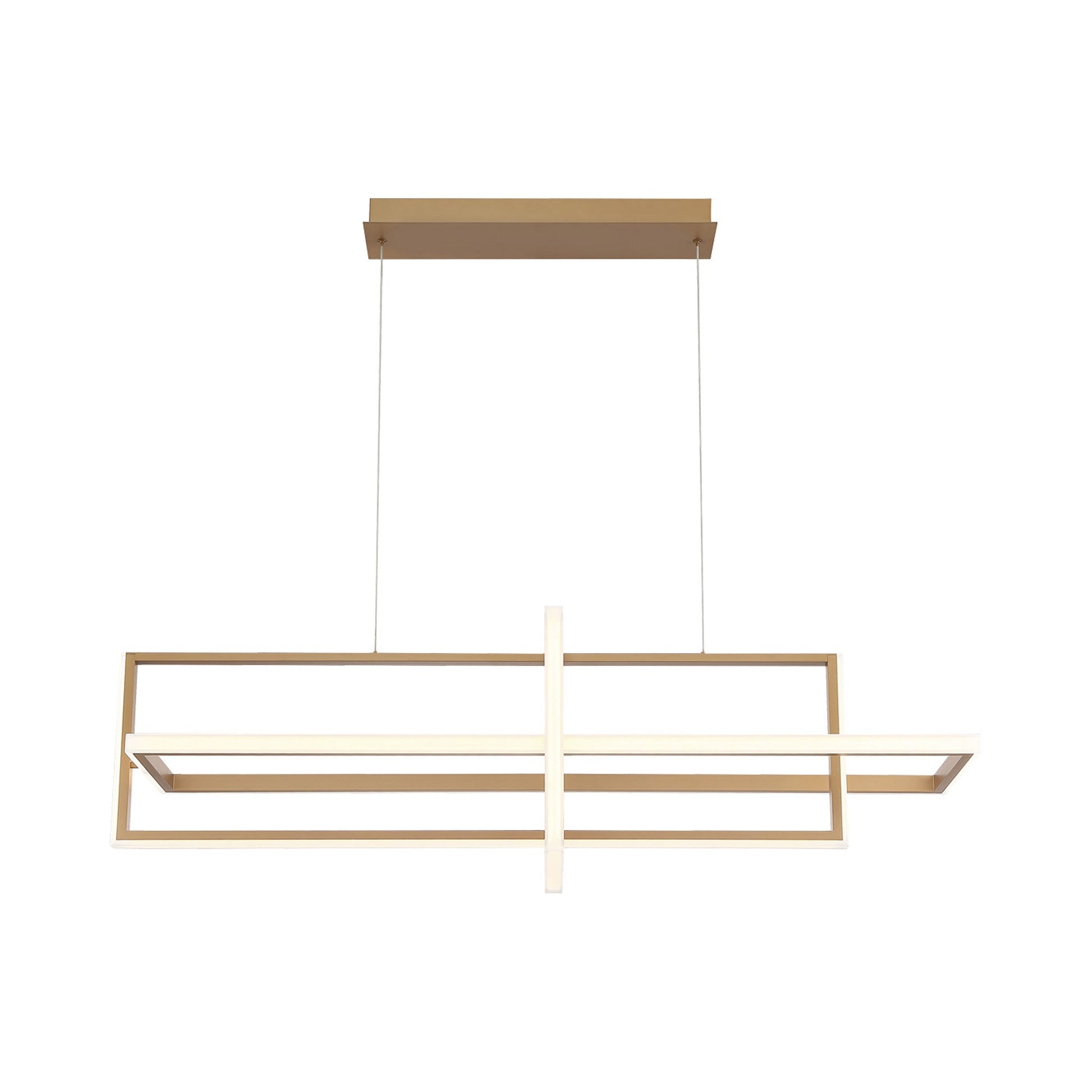 Bordo LED Linear Chandelier in Detail.