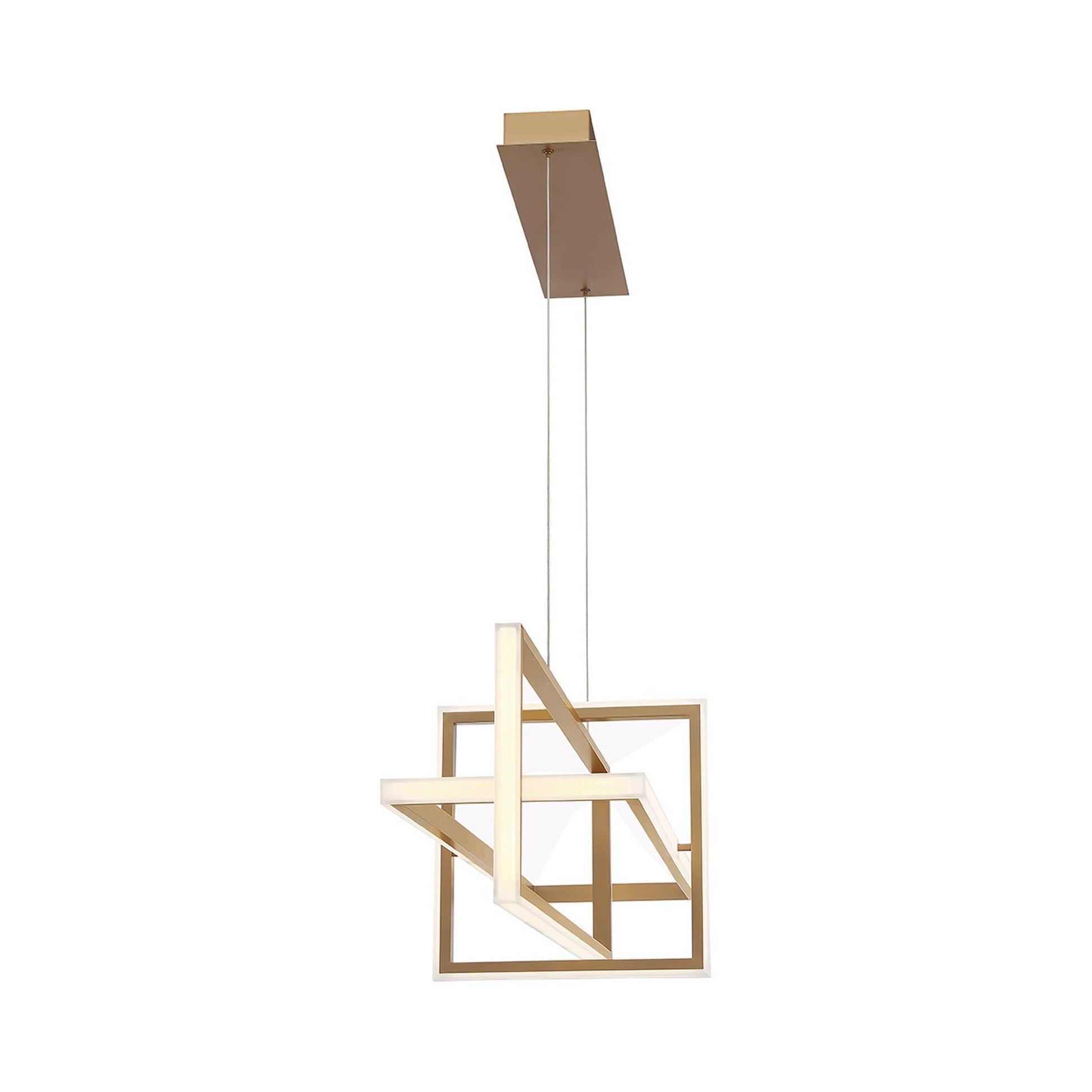 Bordo LED Linear Chandelier in Detail.