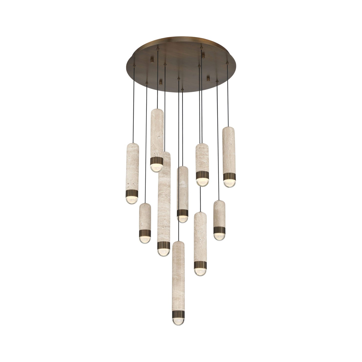 Cambre LED Chandelier in Detail.