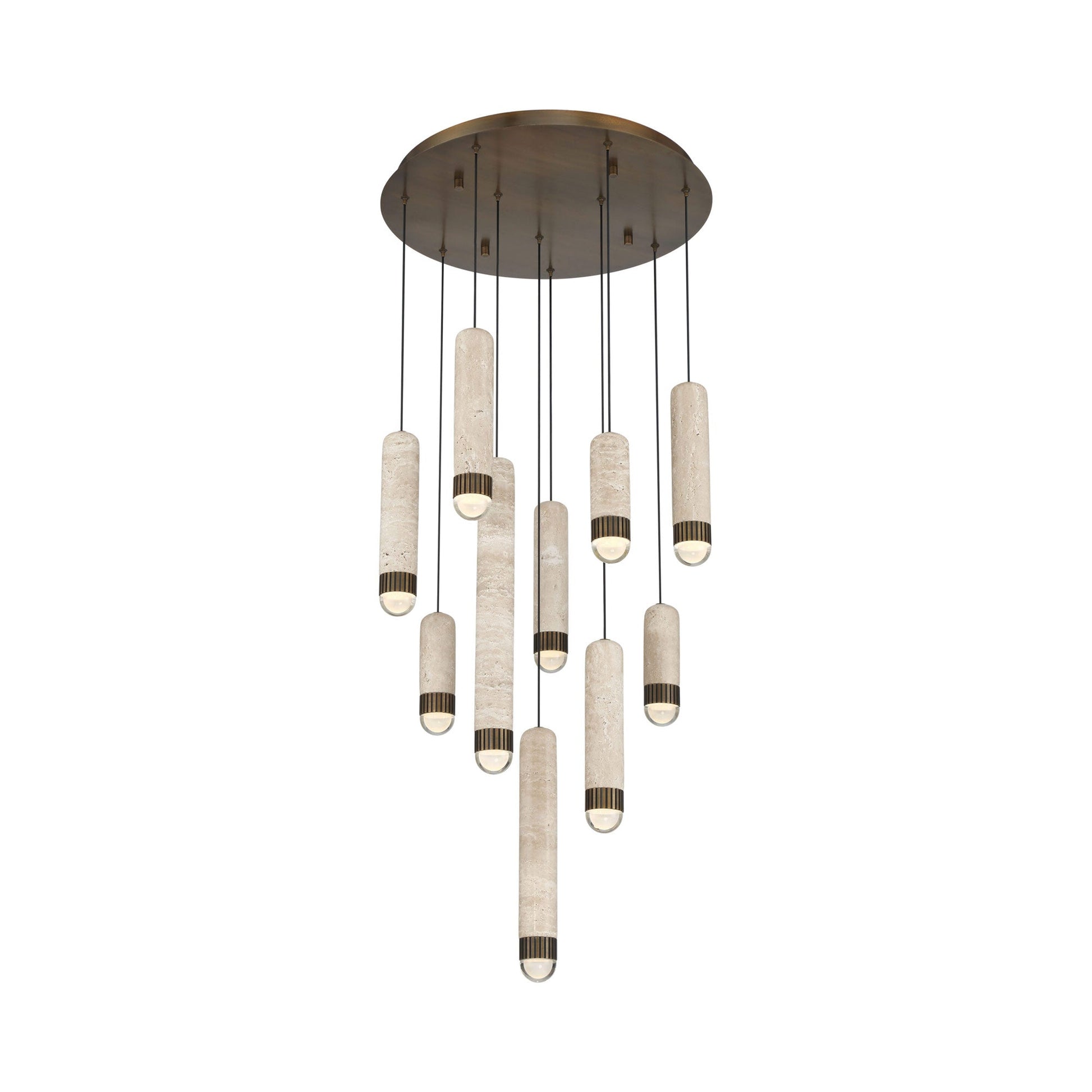 Cambre LED Chandelier in Detail.
