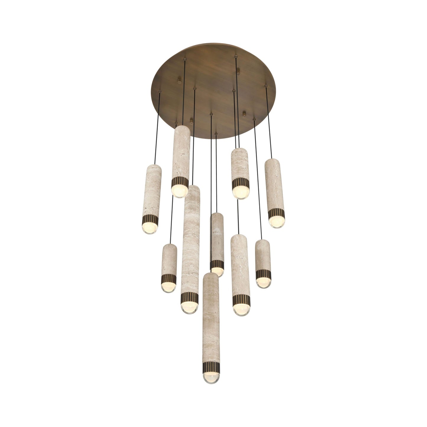 Cambre LED Chandelier in Detail.