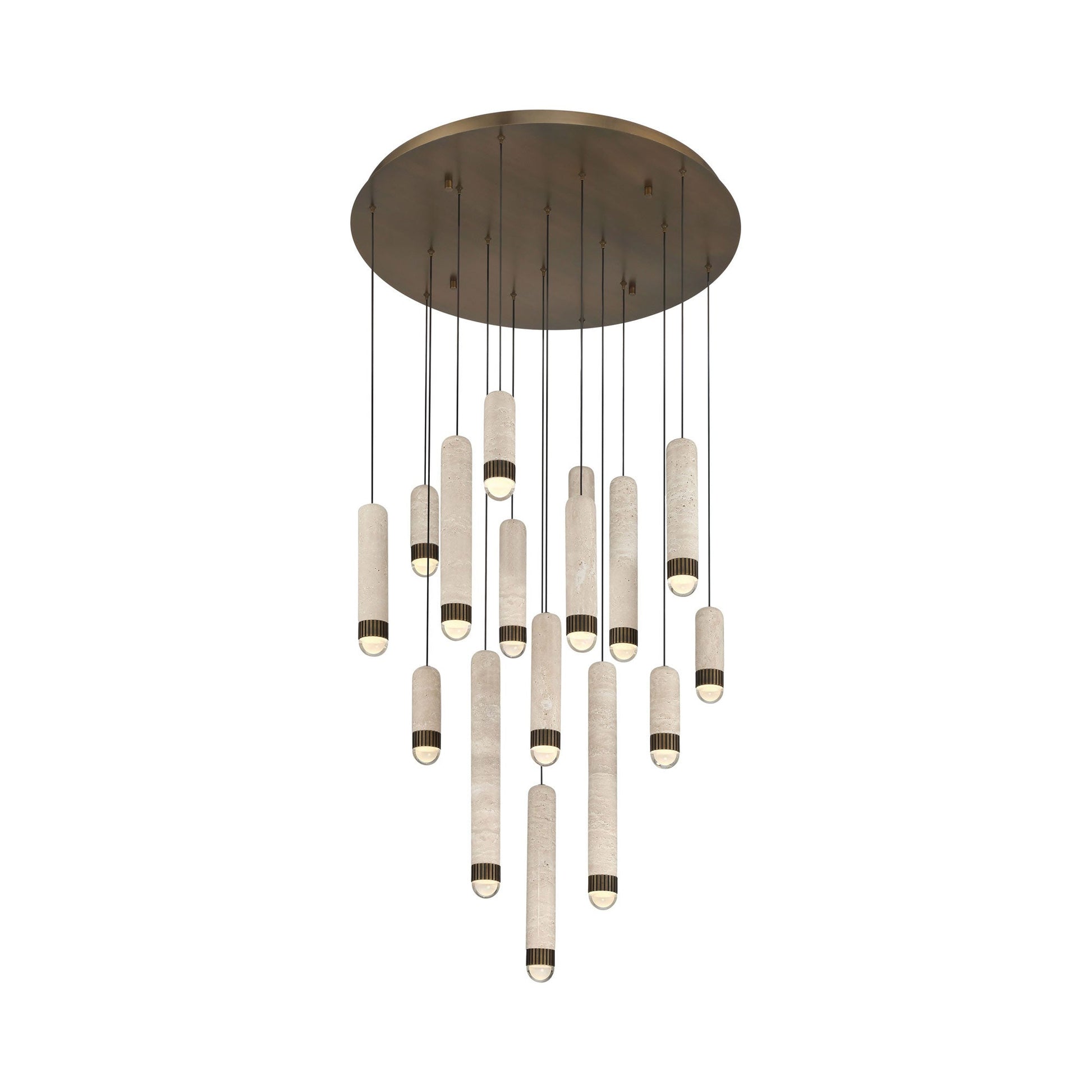 Cambre LED Chandelier in Detail.