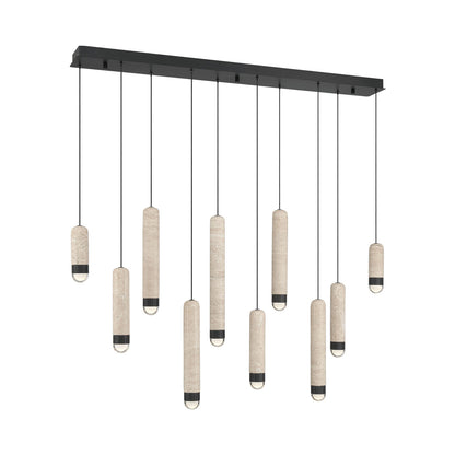 Cambre Linear LED Chandelier in Detail.