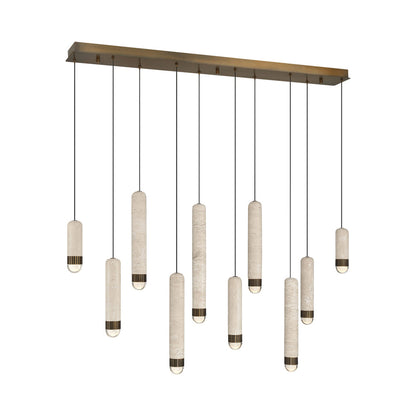 Cambre Linear LED Chandelier in Detail.