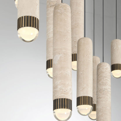 Cambre Linear LED Chandelier in Detail.