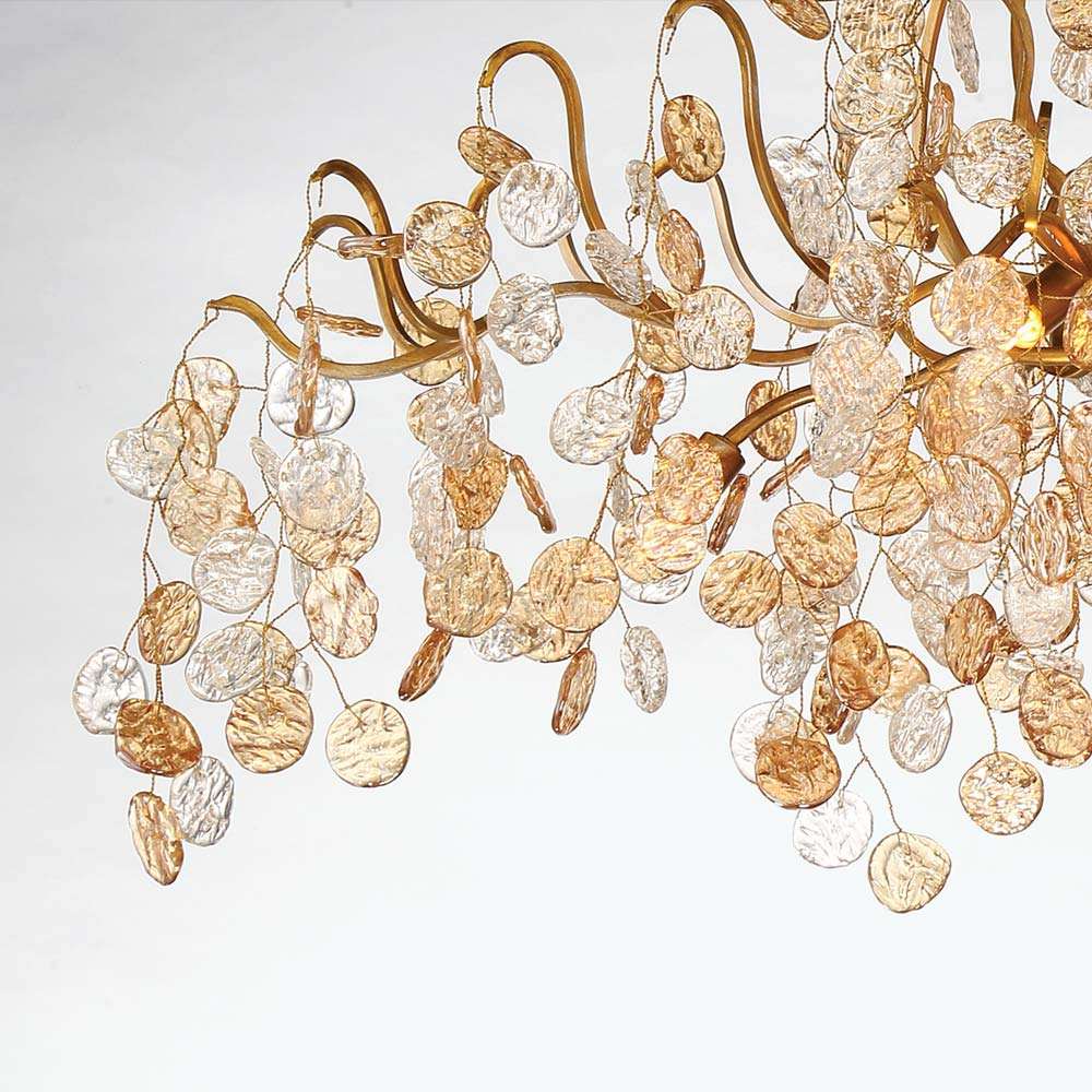 Campobasso Linear Chandelier in Detail.