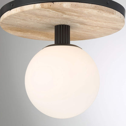Carnagie LED Flush Mount Ceiling Light in Detail.