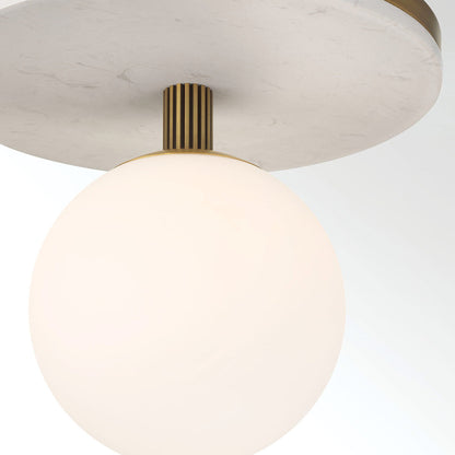 Carnagie LED Flush Mount Ceiling Light in Detail.