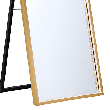 Cerissa LED Floor Mirror in Detail.