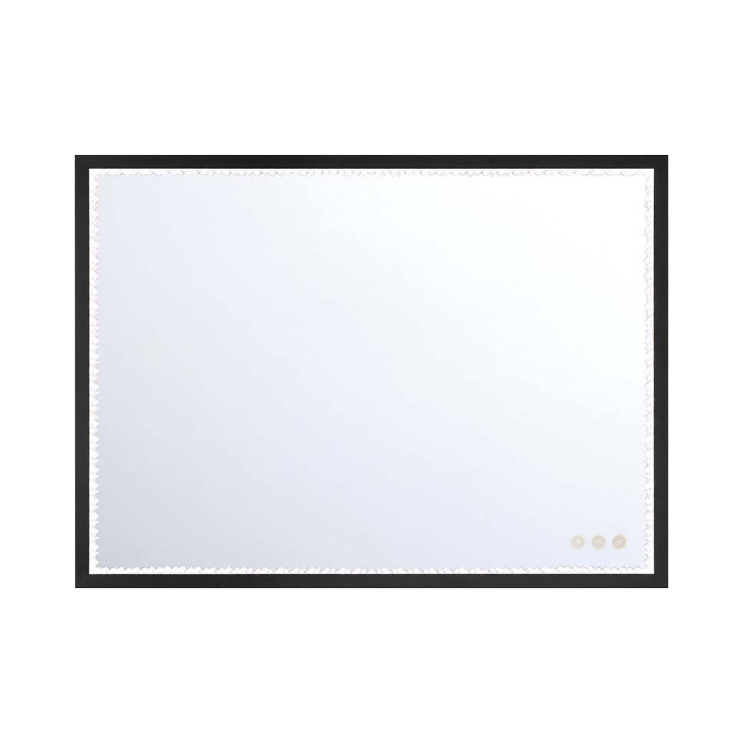 Cerissa Rectangle LED Wall Light in Black (30-Inch).