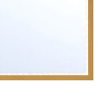Cerissa Rectangle LED Wall Light in Detail.