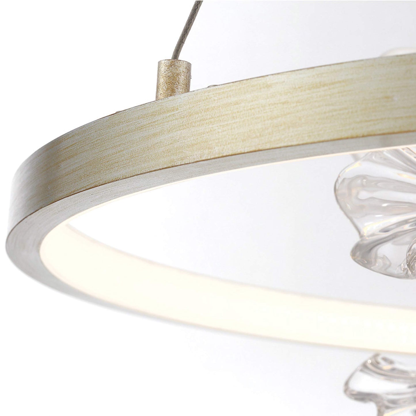 Clayton LED Chandelier in Detail.