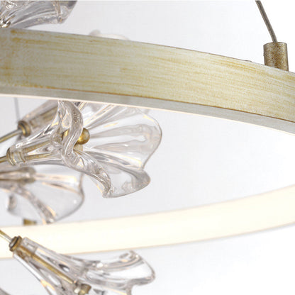 Clayton LED Chandelier in Detail.